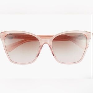 Kate Spade Amiyah Rose Blush Sunglasses NWOT Sold out !